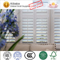 Luxury Quality with Cheap Price of Customised White Coated Building Plantation Shutters For Windows